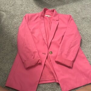 Pink blazer